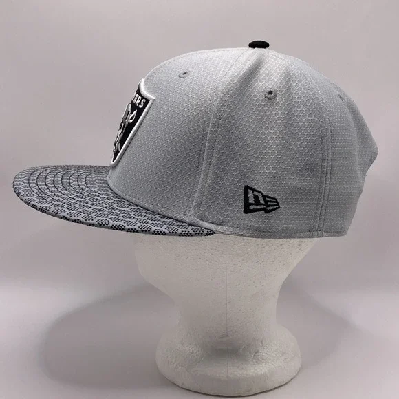 RARE New Era SIDELINE 9Fifty Raiders Oakland Las Vegas Snapback Hat Cap On-Field